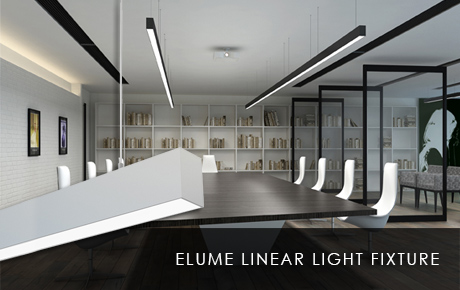 Elume Linear Light Fixture - Interior Overhead Lighting