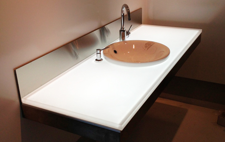 Backlit Corian LED Light Panel Counter Top