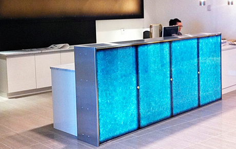 Illuminated Reception Desk